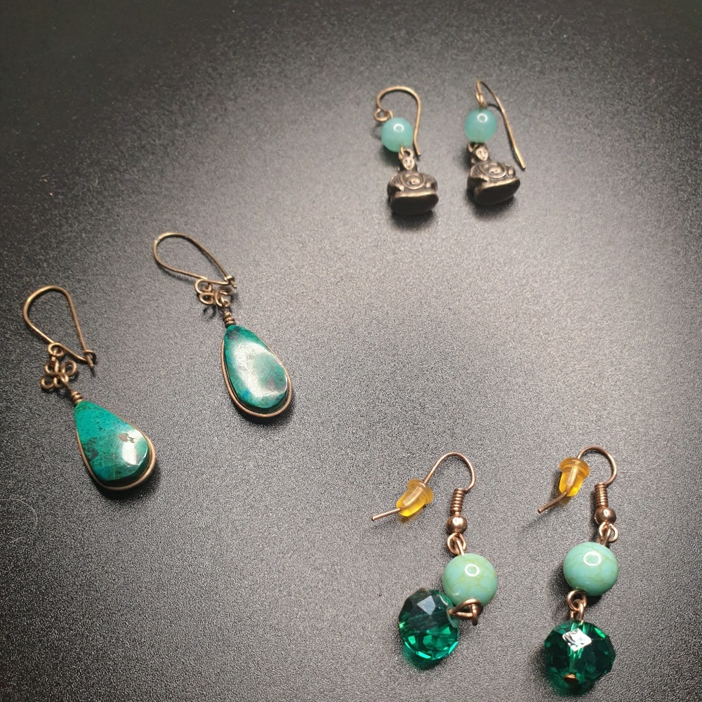 Vintage earrings set